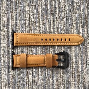 Leather Watch band for Apple fits 42/45mm watches